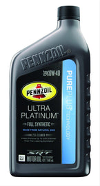 ATP Chemicals & Supplies PENZ040UP 0w40 Pennzoil Ultra Platinum Full Syn 1qt.