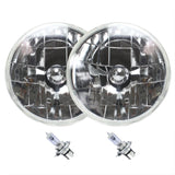 AUTO-LOC AUTLENA1ABS Snake-Eye 7 Inch Halogen Lens Assembly with H4