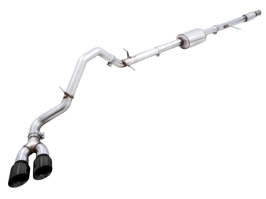 AWE TUNING 3015-23208 19-23 Silverado/Sierra Single Exhaust Black Tip