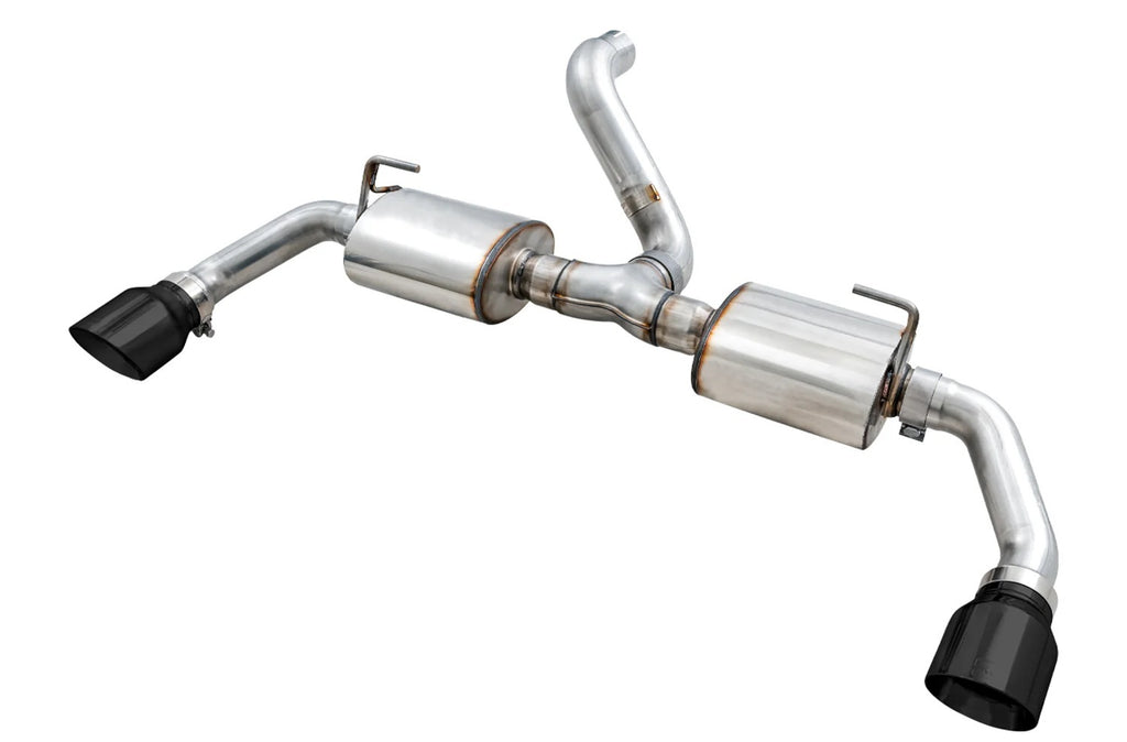 AWE TUNING 3015-33001 Jeep JL JLU Dual Exhaust Axleback Black Tips