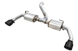 AWE TUNING 3015-33001 Jeep JL JLU Dual Exhaust Axleback Black Tips