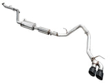 AWE TUNING 3015-33254 24+ Tacoma Single Exh Dual Black Tips