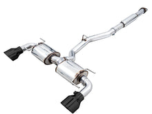 Load image into Gallery viewer, AWE TUNING 3015-33486 BRZ GR86 FR-S Exhaust Dual Outlet Black Tips