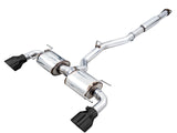 AWE TUNING 3015-33486 BRZ GR86 FR-S Exhaust Dual Outlet Black Tips
