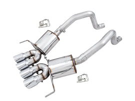 AWE TUNING 3015-42133 C7 Corvette Exhaust Quad Silver Tips