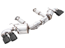 Load image into Gallery viewer, AWE TUNING 3015-43159 C8 Corvette Exhaust Quad Black Tips