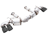 AWE TUNING 3015-43159 C8 Corvette Exhaust Quad Black Tips