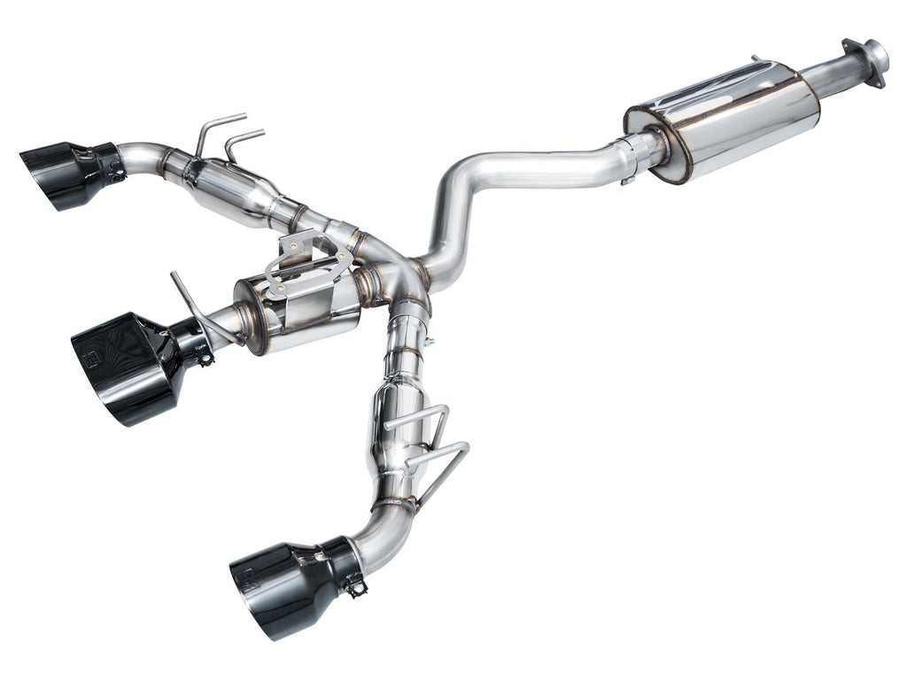 AWE TUNING 3015-53472 23+ Corolla Exhaust Triple Outlet Black Tips