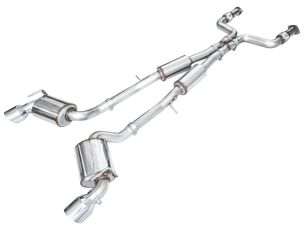 AWE TUNING 3020-32400 AWE Tuning Track Edition Cat-Back Exhaust System with Chrome Tips for 2023-2026 Nissan Z 3.0L - 3020-32400