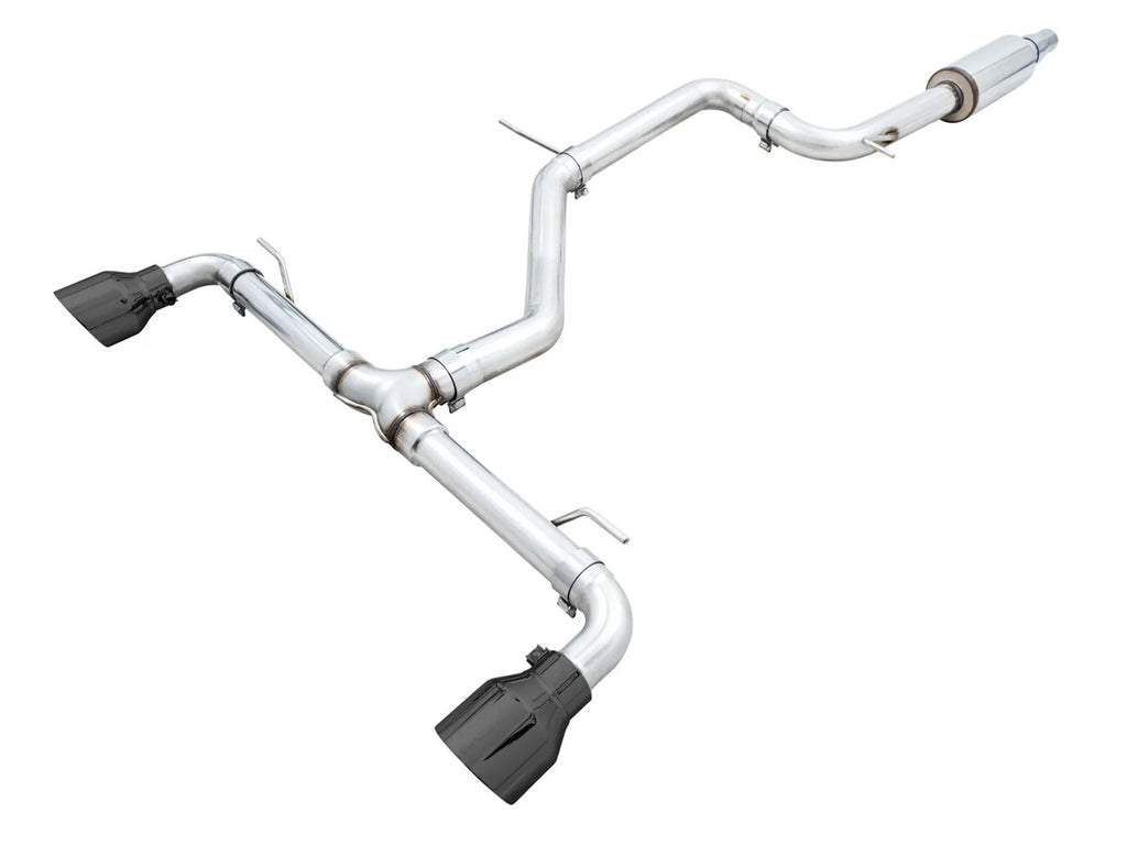 AWE TUNING 3020-33658 VW GTI MK8 Exhaust Dual Outlet Black Tips