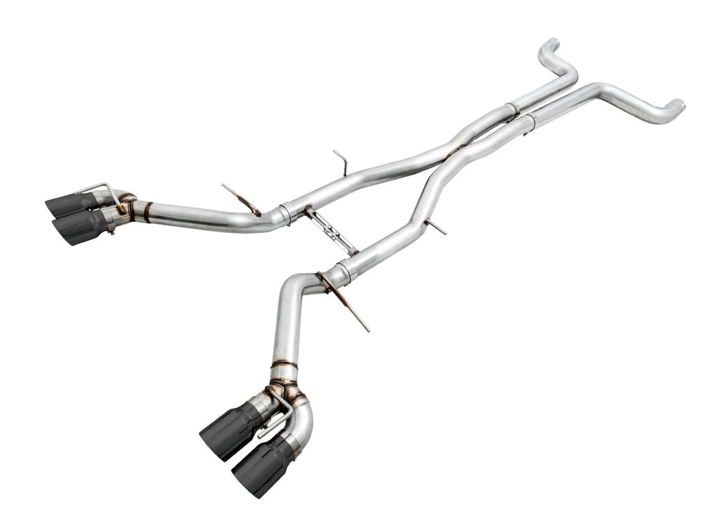 AWE TUNING 3020-43074 16-24 Camaro LT1 SS ZL1 Exhaust Quad Black Tips