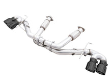 Load image into Gallery viewer, AWE TUNING 3020-43086 C8 Corvette Exhaust Quad Black Tips