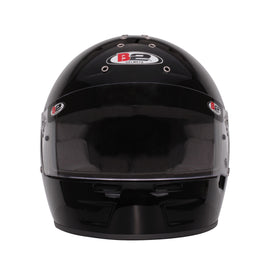 B2 HELMETS 1549A11 Helmet Vision Metallic Black 57-58 Small SA20