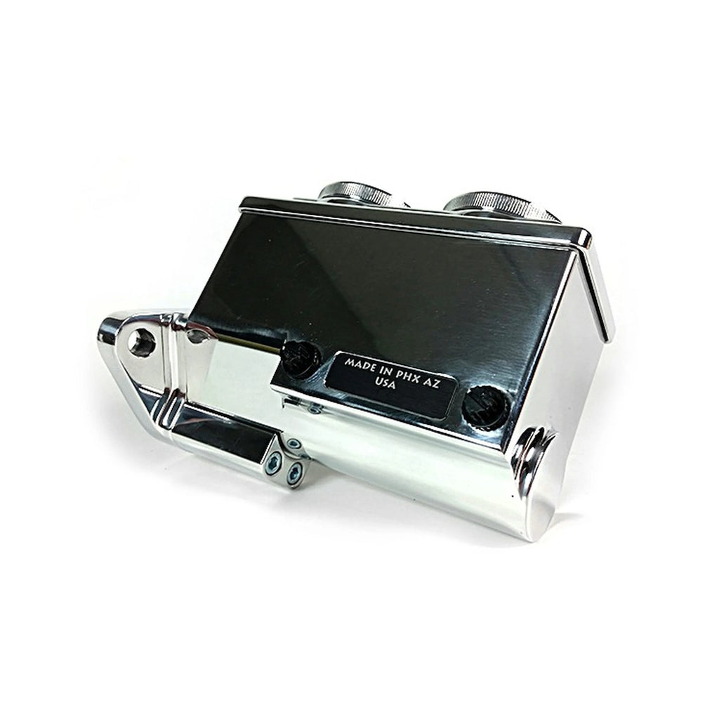 BAER BRAKES 6805201RP Baer Brakes Remaster Master Cylinder 0.875 Inch Bore with Integral Reservoir - Passenger Side Port, Polished Aluminum