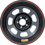 BASSETT 47SN2 Wheel 14x7 D-Hole 5x100mm 2in BS Black