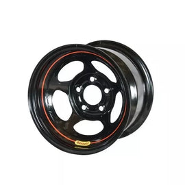 BASSETT 50L52 Wheel 15in x 10in 2in BS 5x5 Black Inertia