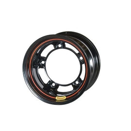 BASSETT 50SR1 BASSETT 50SR1 15x10 Heavy Duty Black Spun Wheel with 1-Inch Bolt Spacing