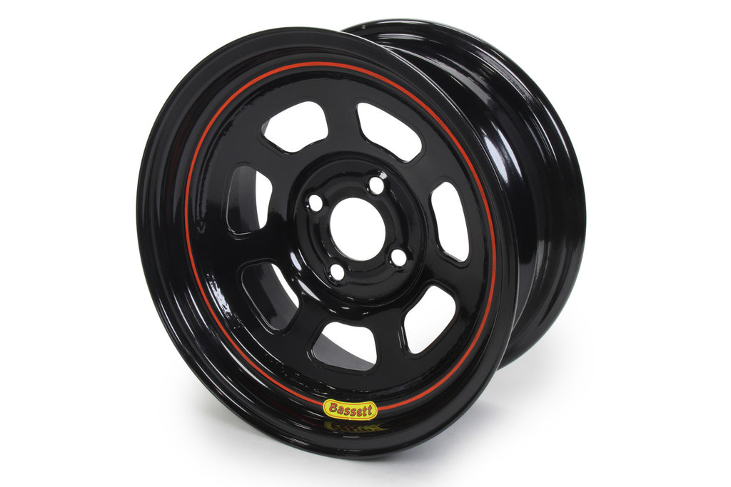 BASSETT 57SP4 15x7 4x4.25 4in BS D-Hole Lite Black