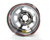 BASSETT 58D52IRBC 15x8 IMCA Wheel Rev. Bell D-Hole Chrome