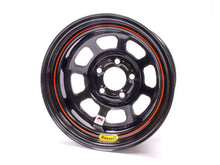 Load image into Gallery viewer, BASSETT 58D52I 15x8 IMCA Wheel D-Hole Black 5x5