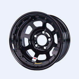 BASSETT 58DC2ILK 15x8 IMCA B/Lock Wheel Black D-Hole 5x4.75