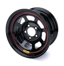 Load image into Gallery viewer, BASSETT 58DC45 15x8 Wheel D-Hole Black