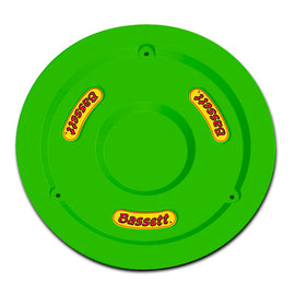 BASSETT 5PLG-FLOGRN Wheel Cover 15in Green Fluorescent