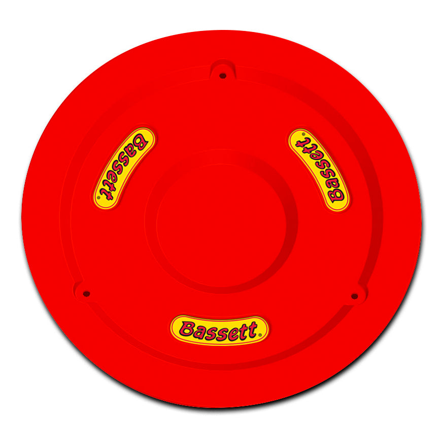 BASSETT 5PLG-FLORED Wheel Cover 15in Red Fluorescent
