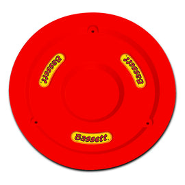 BASSETT 5PLG-FLORED Wheel Cover 15in Red Fluorescent