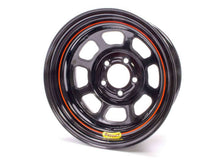 Load image into Gallery viewer, BASSETT D58DJ4 15x8 D Hole 5x5.5 BC 4in BS Black DOT