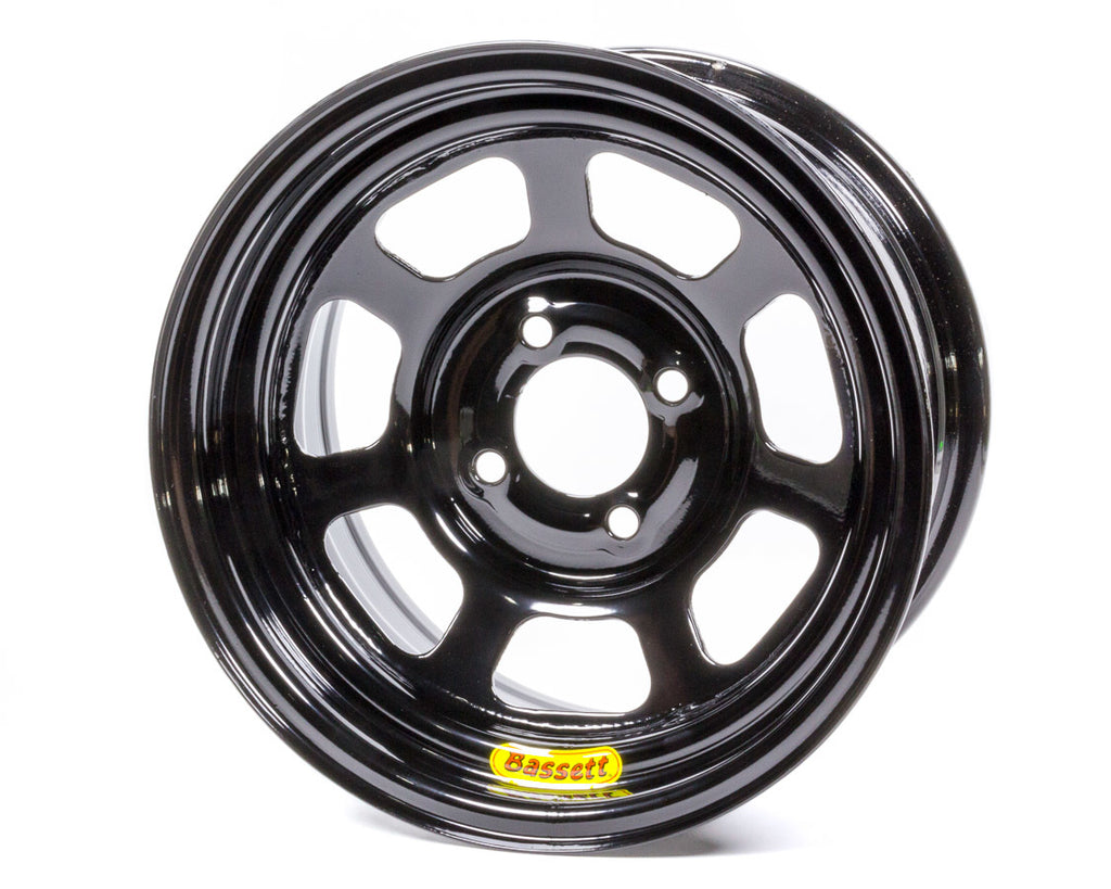 BASSETT L37SH4 13x7 4x100mm 4in BS Black