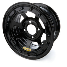 Load image into Gallery viewer, BASSETT L37ST4L Wheel 13X7 4X4.5 4in BS Black D-Hole