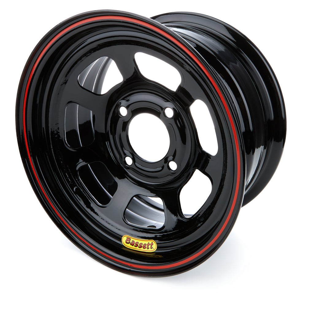 BASSETT L37ST4 Wheel 13x7 4x4.5 4in BS Black