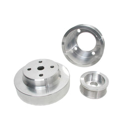 BBK PERFORMANCE 1553 3pc. Aluminum Pulley Kit - 79-93 Mustang