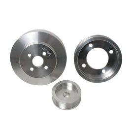 BBK PERFORMANCE 1554 3pc. Aluminum Pulley Kit - 94-95 Mustang 5.0L
