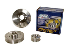 Load image into Gallery viewer, BBK PERFORMANCE 1555 3pc. Aluminum Pulley Kit - 96-01 GT/Cobra 4.6L