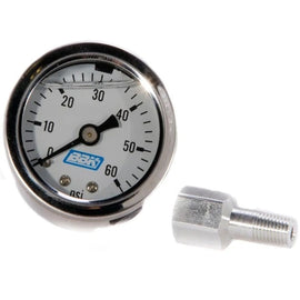 BBK PERFORMANCE 1617 Fuel Pressure Gauge - 0-60psi - Liquid Filled