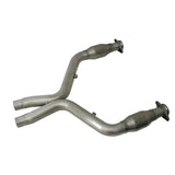 BBK PERFORMANCE 1637 2-3/4 X-Pipe w/Cats 05-10 Mustang GT 4.6L