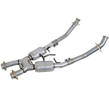 Load image into Gallery viewer, BBK PERFORMANCE 1662 2.50 X-Pipe w/Converters - 86-93 Mustang 5.0L