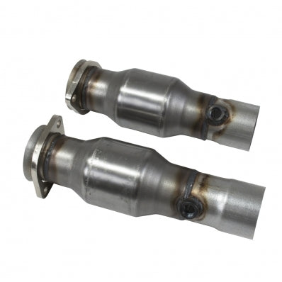 BBK PERFORMANCE 40441 Mid Pipes w/Converters Short Camaro SS 16-17