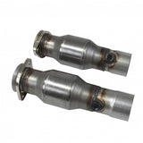 BBK PERFORMANCE 40441 Mid Pipes w/Converters Short Camaro SS 16-17