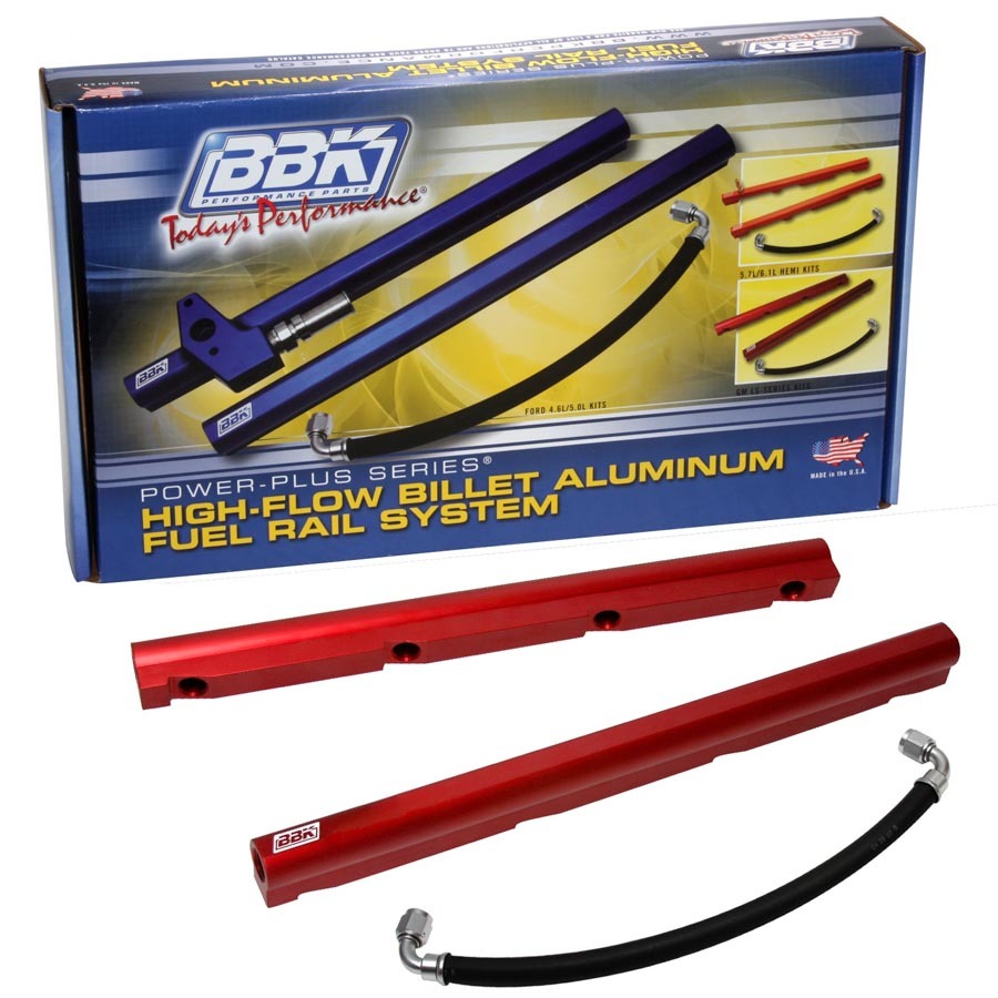 BBK PERFORMANCE 5018 Hi-Flow Billet Alum. Fuel Rail Kit - GM