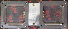 Load image into Gallery viewer, BLOWER DRIVE SERVICE CA-9027 671-871 Dual 4500 Billet Carb. Adapter Kit - Pol.