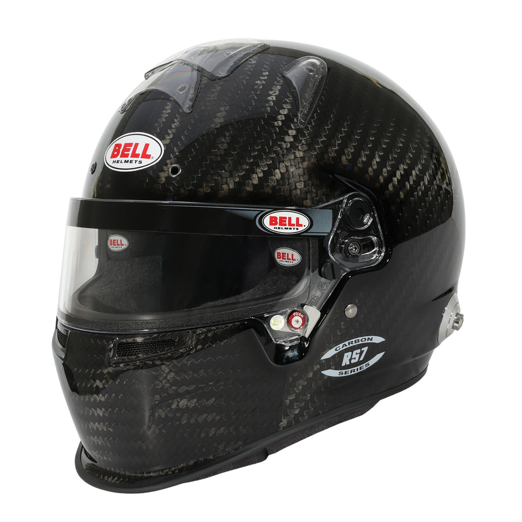 BELL HELMETS 1204A71 BELL Helmets RS7 61 Carbon Duckbill Full Face Helmet with Snell SA2025 and FIA Approval