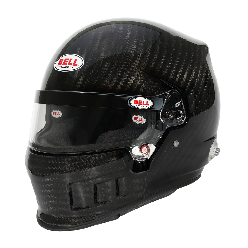 BELL HELMETS 1264007 BELL Helmets XD7 Carbon Full Face Helmet - Snell SA2025, FIA Approved, Head and Neck Support Ready, Size 7-5/8