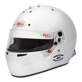 BELL HELMETS 1310B27 BELL Helmets RS7 Full Face Helmet - Size 7-1/4, White, Snell SA2025 & FIA Approved