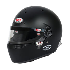 BELL HELMETS 1310B46 Bell Helmets RS7 Full Face Helmet - Snell SA2025, FIA Approved, Flat Black, Size 7-1/8