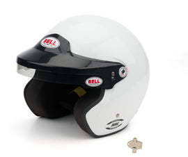 BELL HELMETS 1435A62 BELL Helmets MAG Open Face Helmet with Snell SA2025 Certification – Medium White