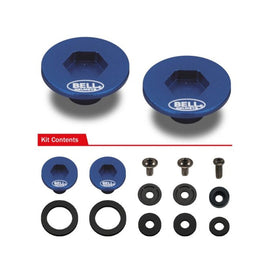 BELL HELMETS 2020002 Pivot Kit SE03 & SE05 Blue