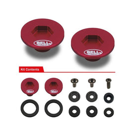BELL HELMETS 2020003 Pivot Kit SE03 & SE05 Red